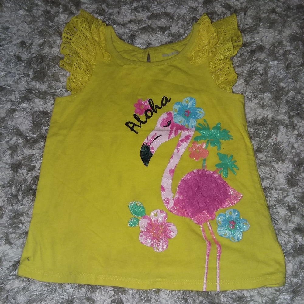 💜3 for $10💜 Pink flamingo tank